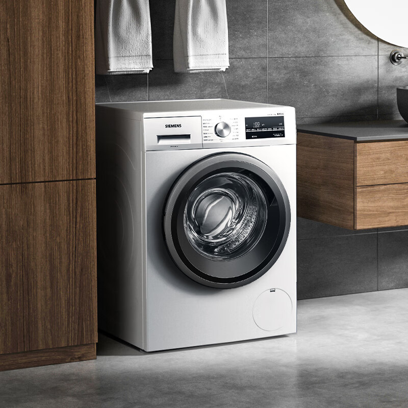西门子siemens洗衣机wm12p2602w全自动10kg滚筒变频电机防过敏程序快