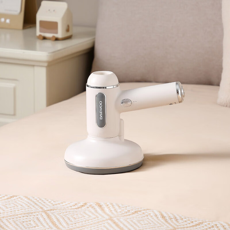 大宇(DAEWOO)除螨仪家用手持便携紫外线杀菌除螨吸尘器DYCM-018 科洛白 (礼邮外)