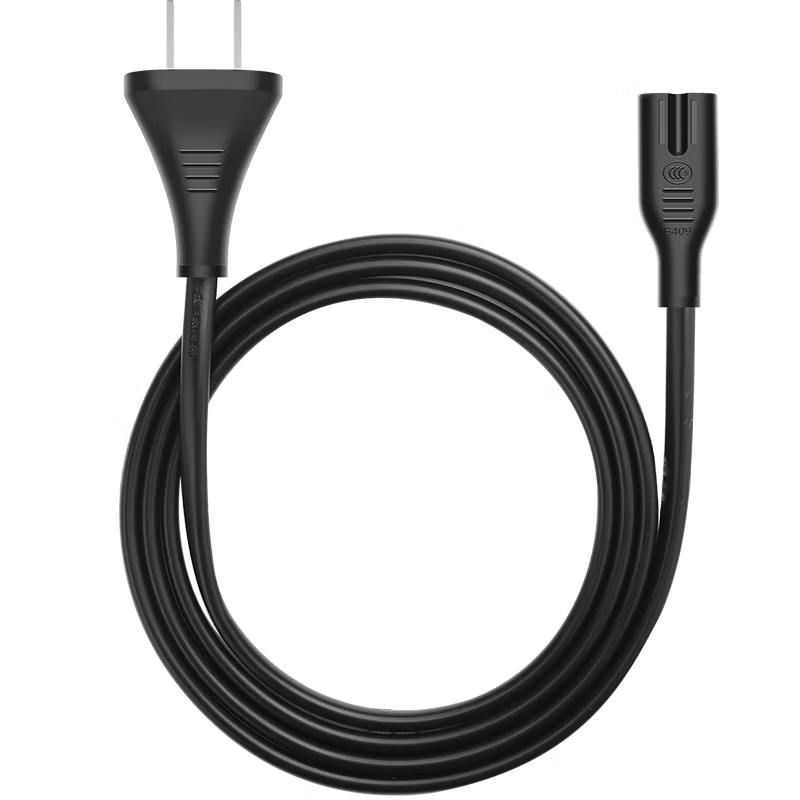 绿联(UGREEN)国标两插8字电源连接线八字尾双孔 适用AppleTV/P4/5/mac 电源线 1.5米高清大图