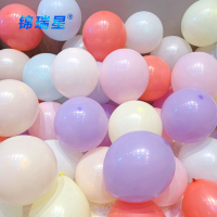 锦瑞星装饰气球加厚100个装10寸/包