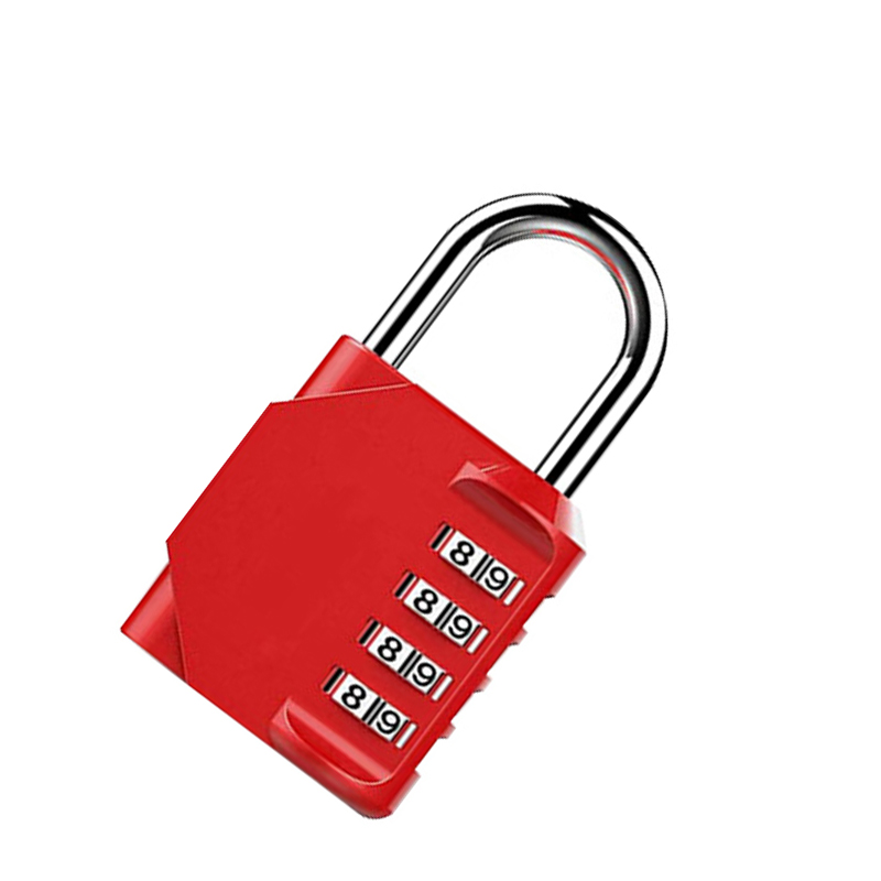 苏识 ZCB434红 四位密码锌合金 密码锁挂锁 (计价单位:个) 红色高清大图