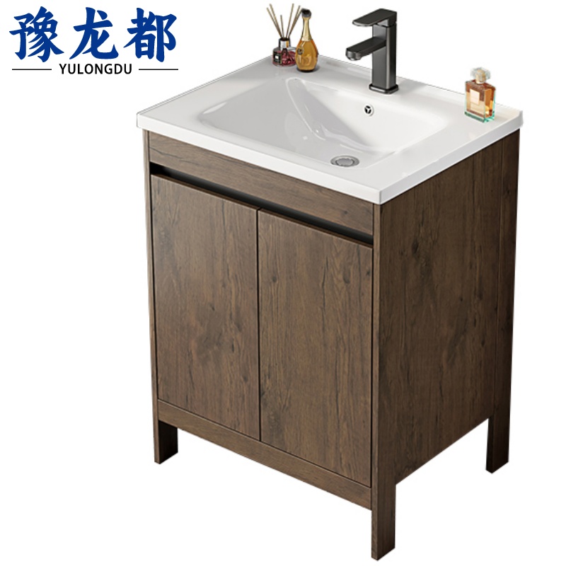 豫龙都浴室柜 60cm台高清大图