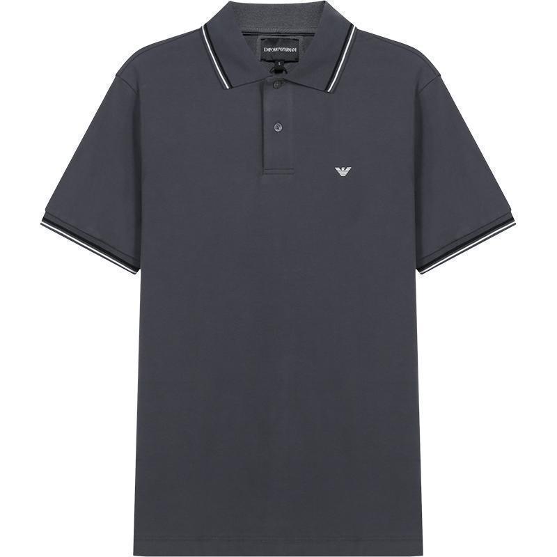 emporioarmani阿玛尼男士棉质短袖polo衫8n1fb31jptz