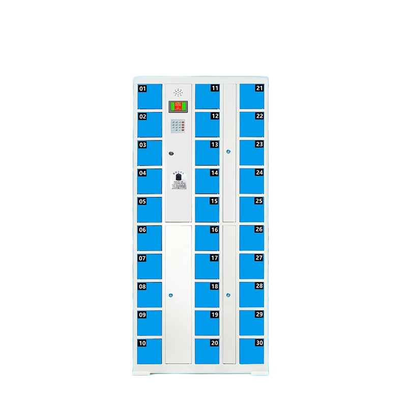 迅迈 30门条码款 智能手机存放柜 寄存储物柜 30*82*180cm 单位 ;台高清大图
