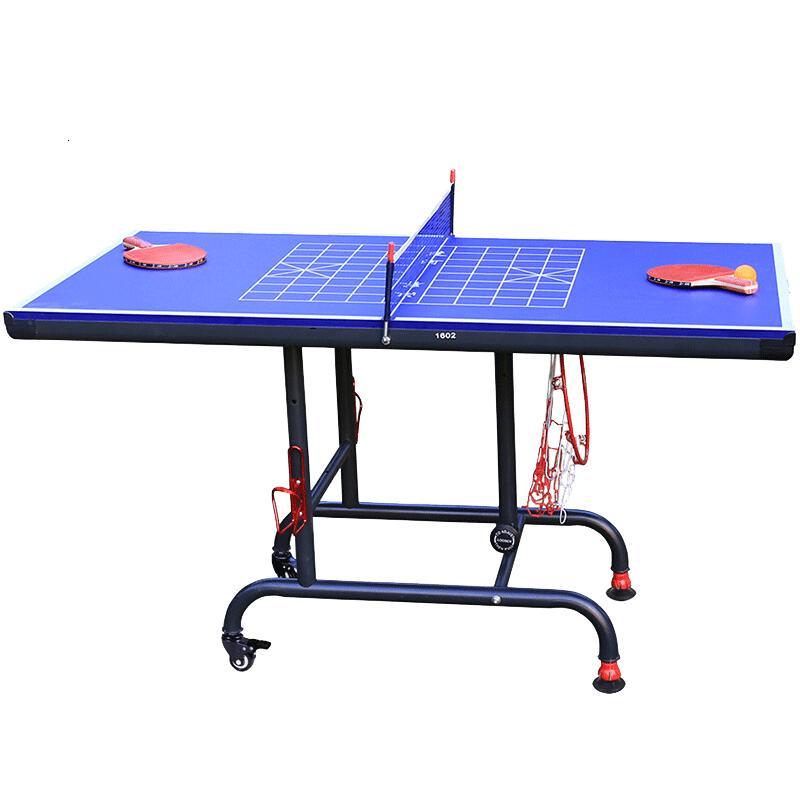 儿童乒乓球桌家用可折叠小型简易迷你移动室内乒乓球台多功能棋桌