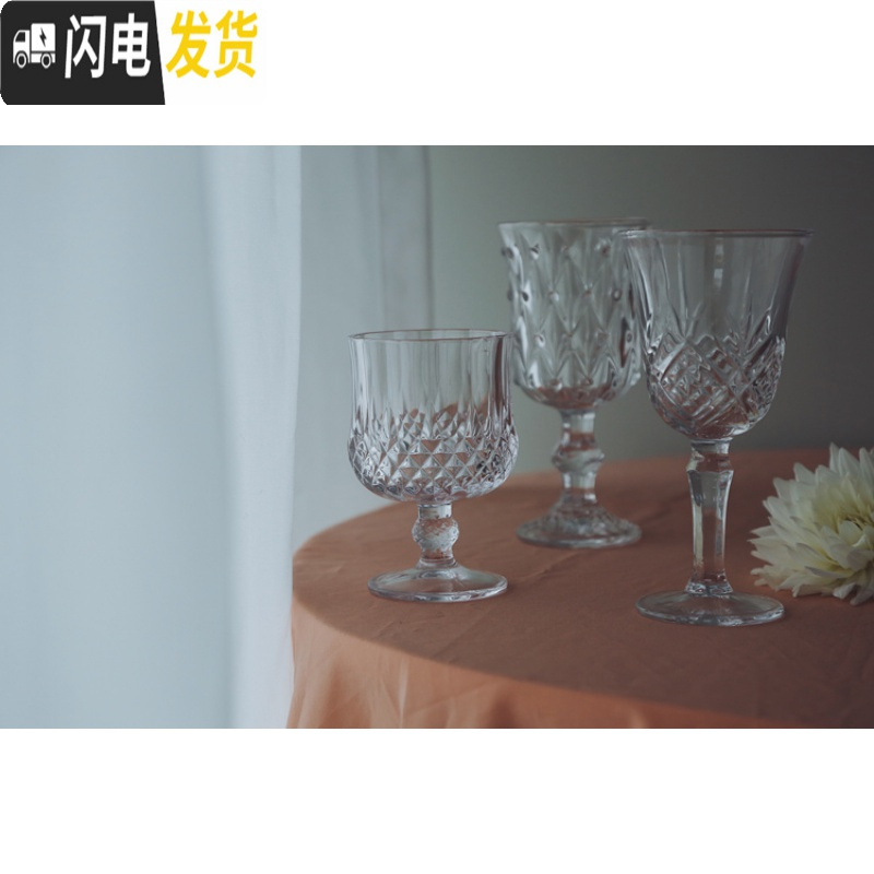 三维工匠ovey油画里的复古玻璃水晶红酒杯香槟杯 小蛮腰140