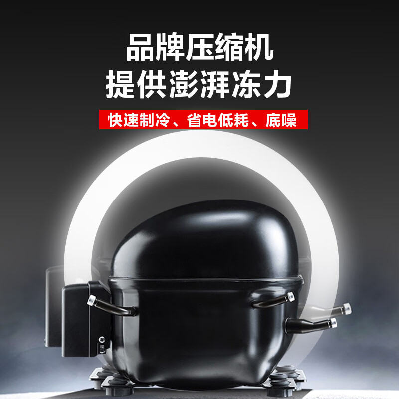 喜莱盛 电冰箱 XLS-LS1560 双门 260L 无级 电子控温 灰色 直冷 0401011101&&