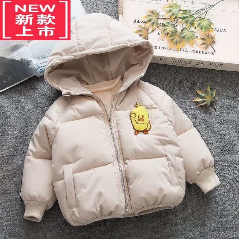 可莉允0婴幼儿1男童女宝宝23小童羽绒服4冬季5岁儿童棉服外套棉衣图片