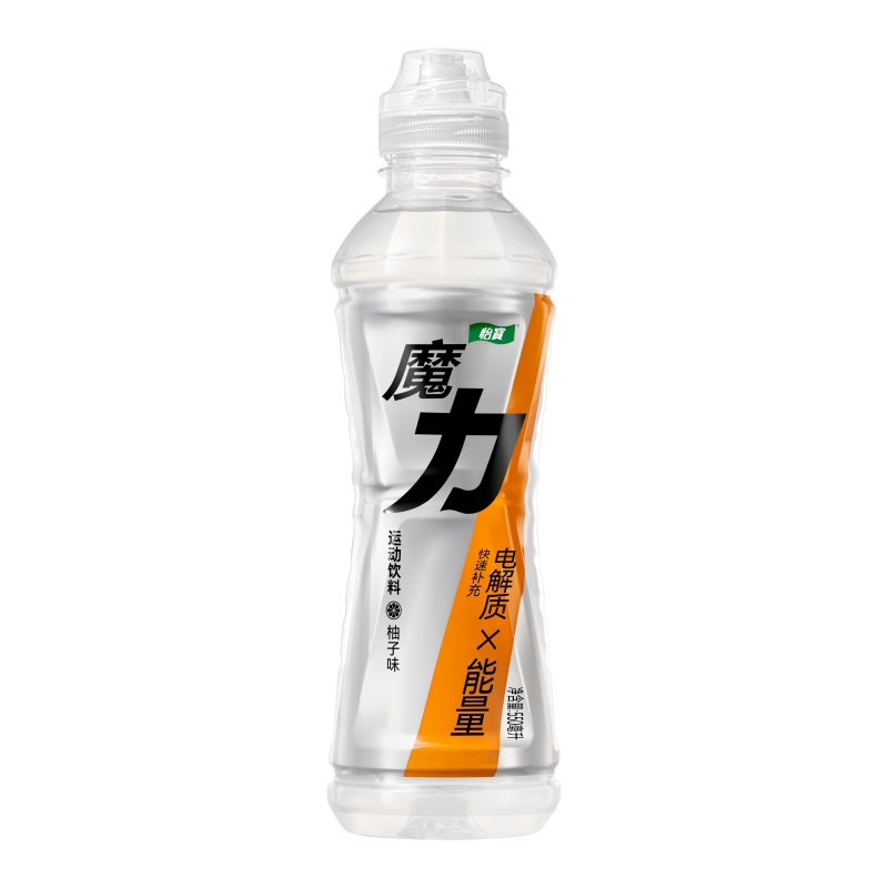 怡宝魔力运动饮料550ml*15瓶柚子果味饮料运动盖补充水分能量饮品