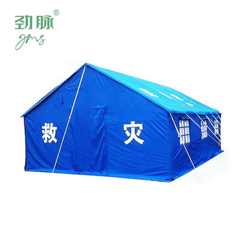 劲脉 救灾帐篷 棉-7.86*4.76*3.1M 顶高清大图