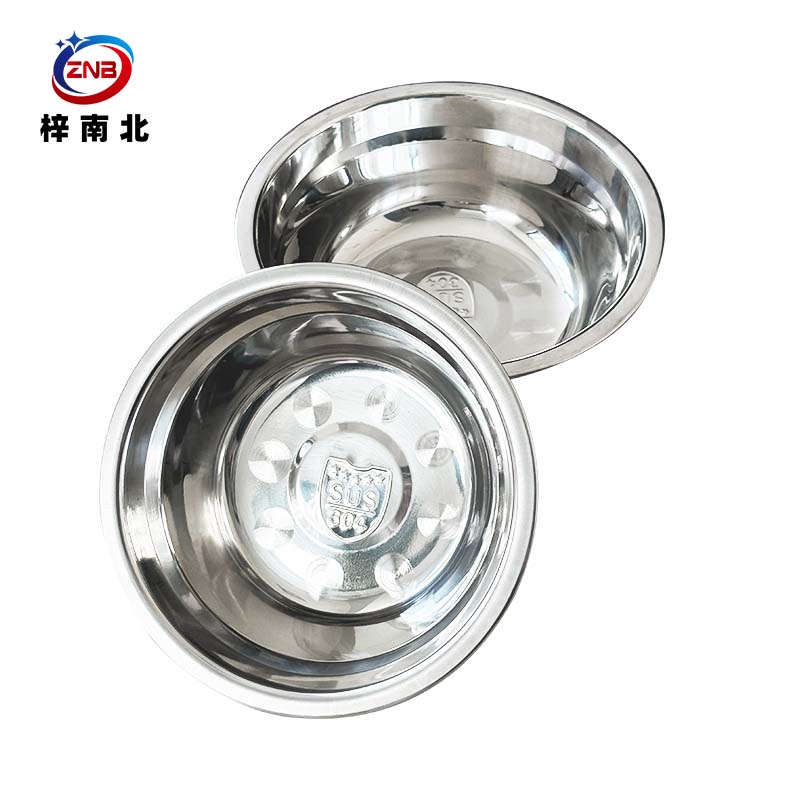 梓南北 加厚304不锈钢盆 汤盆 菜碗 20cm 个高清大图