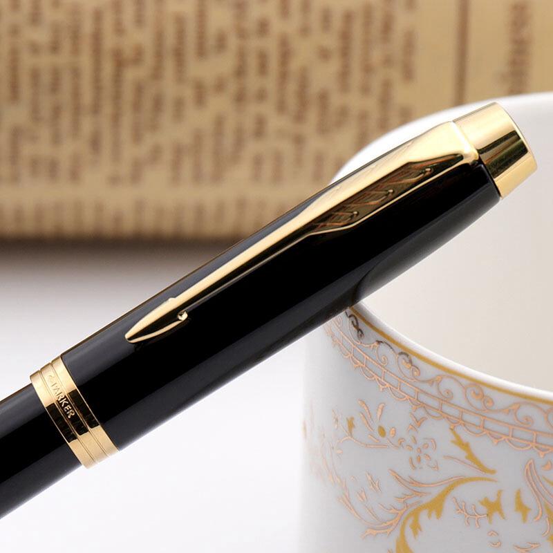 派克(PARKER) 2015IM纯黑丽雅金夹 墨水笔
