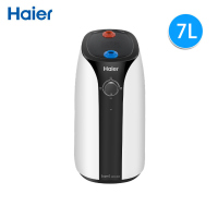 Haier/海尔ES7-SUPER2 上出水电热速热储水式厨宝7升2000w速热安全防电墙 1级能效金刚三层 家用厨宝