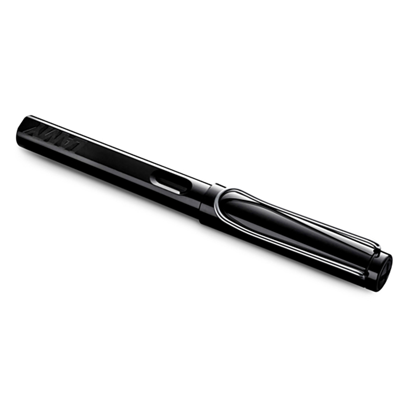 凌美(LAMY) Safari狩猎者系列钢笔商务礼品墨水亮黑色M尖