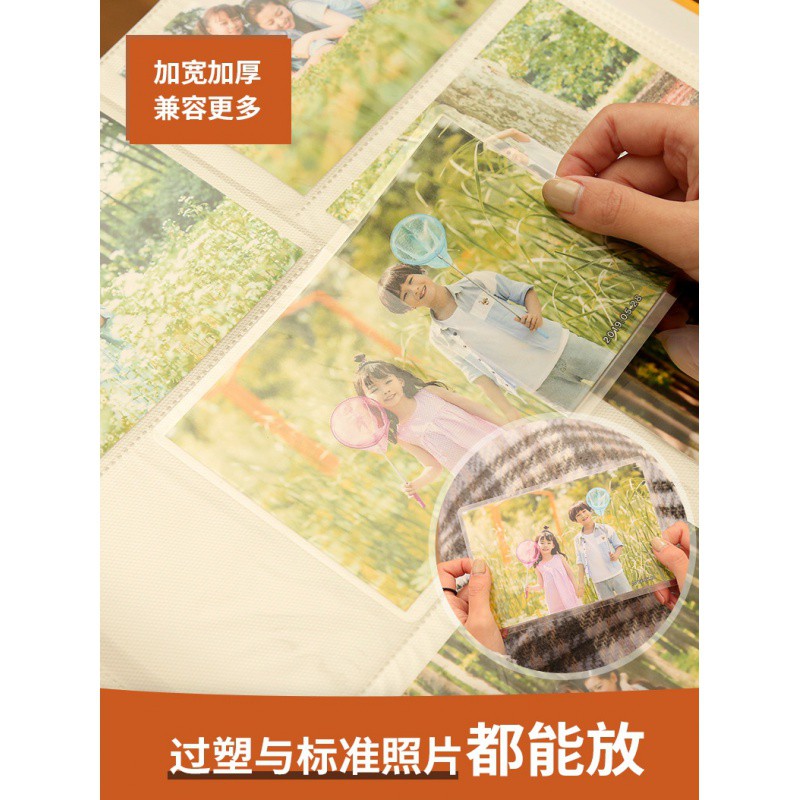 5678寸混合装相册影集相册本纪念册插页式家庭6寸大容量 三维工匠 大好时光-1198张(过塑版)高清大图