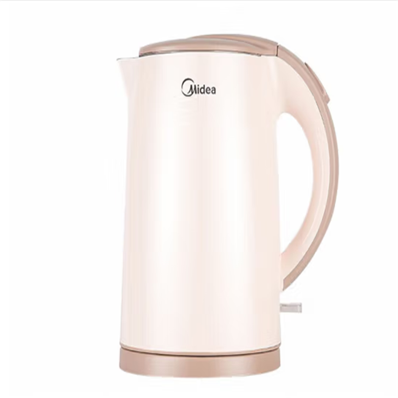 美的(Midea)H415E2J 1.5L 304 不锈钢家用双层防烫烧快速沸腾 一体防尘盖