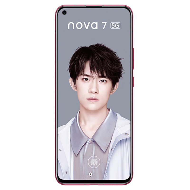 [二手9成新]华为nova7 蜜语红 8G+128G全网通手机安卓6.53英寸屏麒麟985双卡拍照 娱乐备用5G手机高清大图