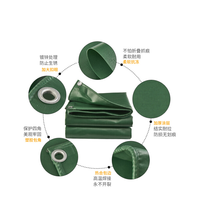 消防防护用品 防水防晒帆布挡雨遮阳24M*20M