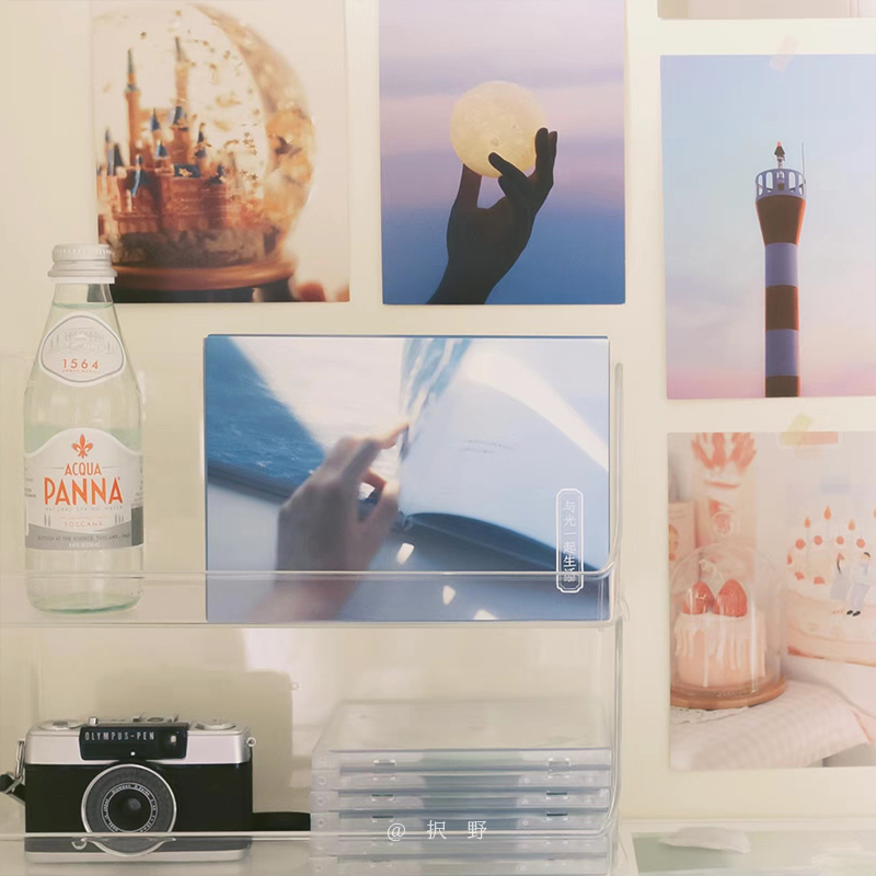 [正版]与光一起生活 摄影师@択野28张日常生活中记录捕捉到的独特风光摄影作品 清新自然日常光影出类艺术明信片创意唯美高清大图