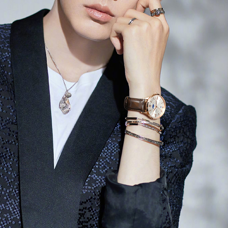 瑞士嘉年华(CARNIVAL)正品手表全自动机械表 男表休闲时尚皮带男士腕表进口机芯防水品牌复古腕表528G高清大图