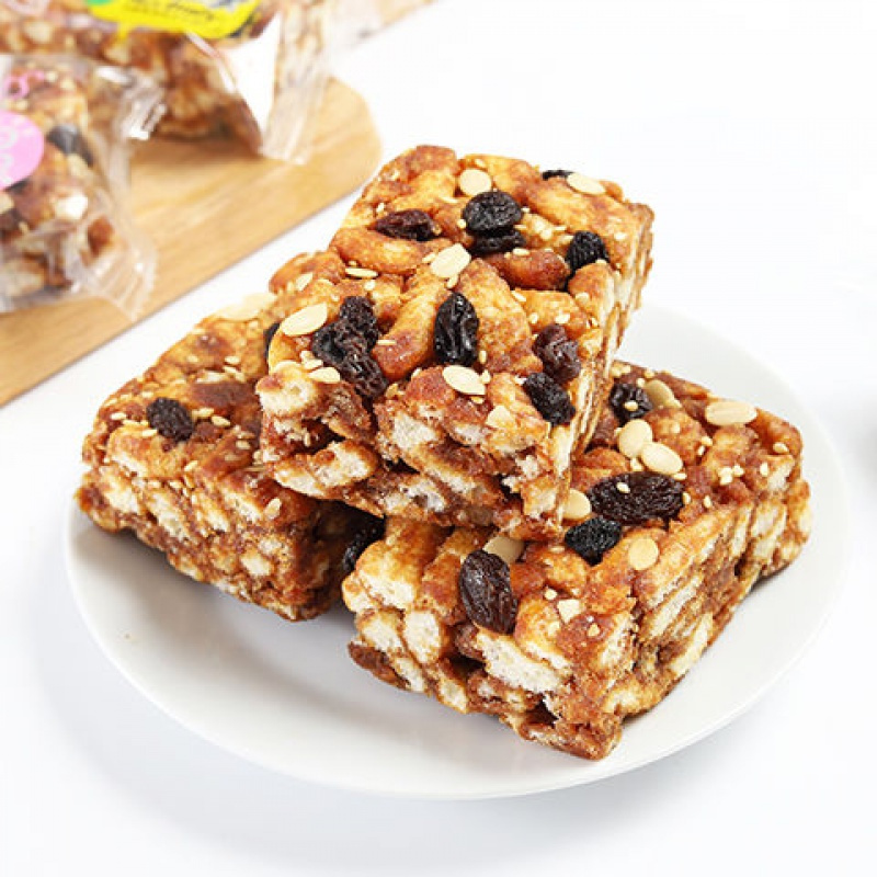 坚果黑糖沙琪玛糕点食品休闲零食早餐批发15斤