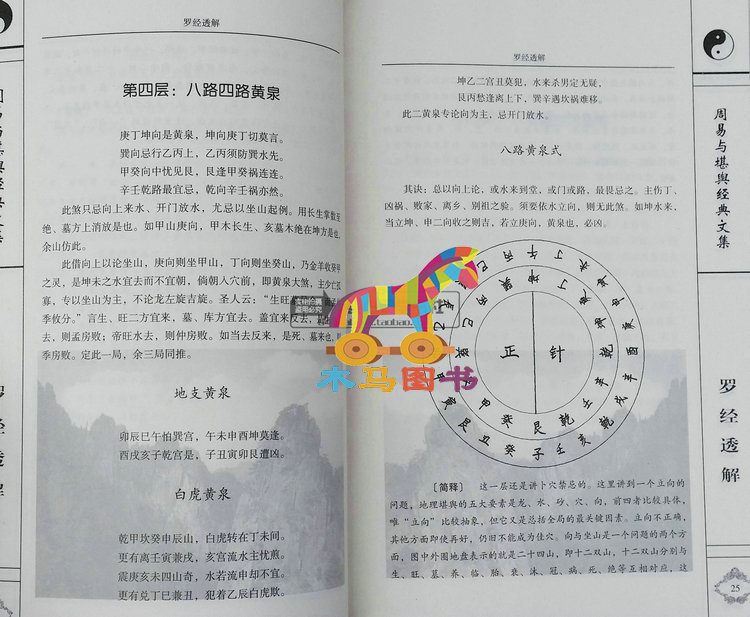 全套5册 罗经解定透解 罗经解 罗经指南拨雾集 钦定罗经解定 罗经顶门针 罗经实用应用指南图解罗盘使高清大图