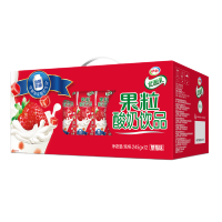 伊利优酸乳酸奶牛奶饮品原味蓝莓AD哈密瓜草莓味250ml*24盒
