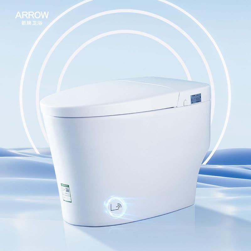 箭牌(ARROW)AB1033+AF33157SCP轻智能马桶+三功能置物花洒套餐(不含安装)AB1033 400图片