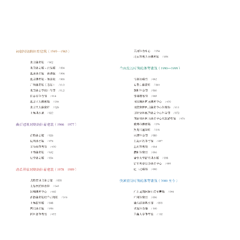 醉染图书新中国体育建筑70年9787112276高清大图