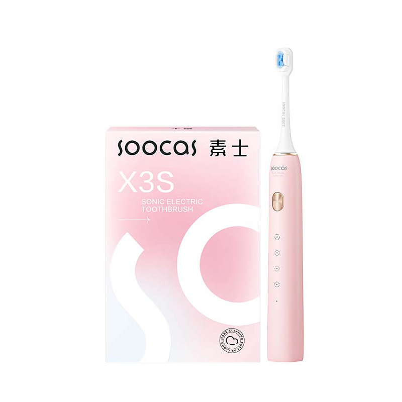 素士(SOOCAS) 声波电动牙刷X3S粉