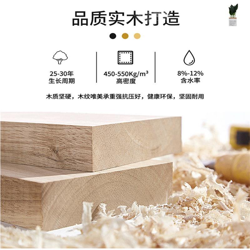 豫亨北欧实木长条桌咖啡厅吧台靠墙高脚凳酒吧桌铁艺家用吧台桌椅组合