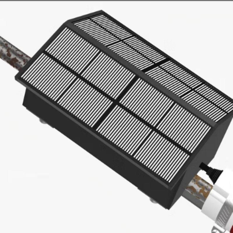 川耘腾 CYT-JSD631 斜拉线护管式警示灯(计价单位:个) 黑色高清大图