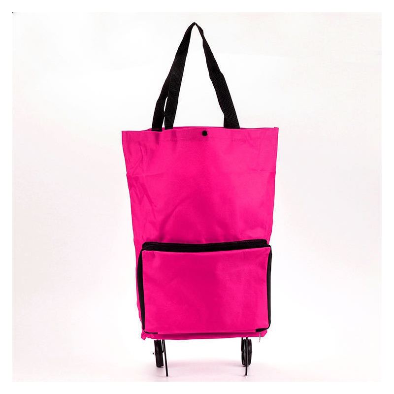 折叠袋手拉车伸缩拖轮包市购物袋买菜车便携买菜