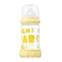 日康弹性护体玻璃奶瓶(240ml) RK-3101