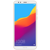 原封【送耳机+壳膜+指环】华为荣耀畅玩7C 4GB+32GB 金色 全网4G 骁龙450 5.99英寸 人脸识别 双卡双待 华为智能手机