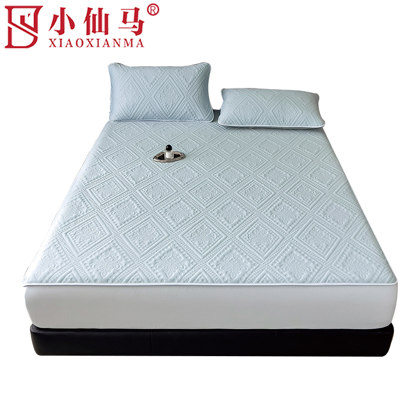 小仙马 彩绒棉夹棉床笠 SX-5CL1811 个高清大图