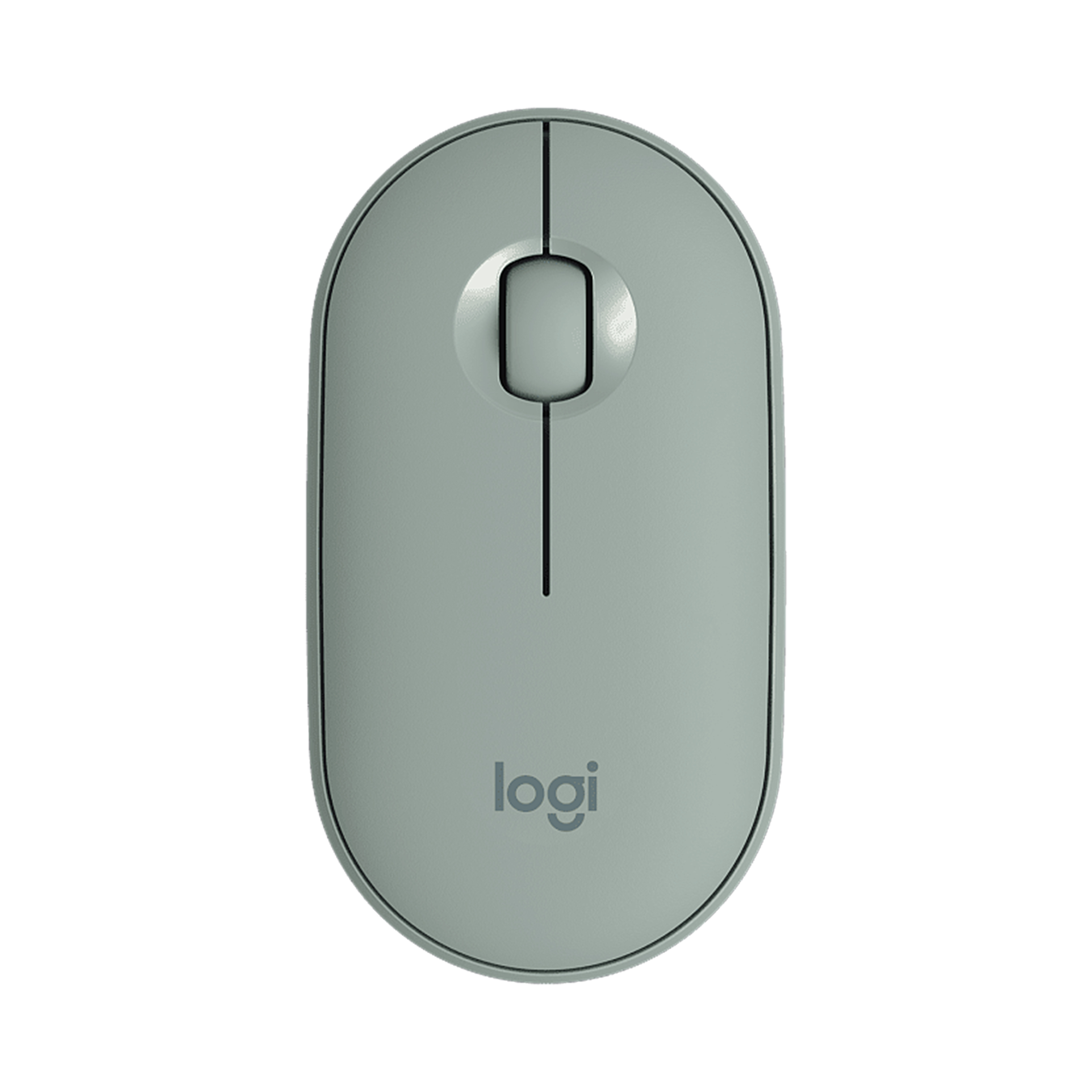 罗技(Logitech) LOGITECH PEBBLE无线鼠标-薄荷绿高清大图