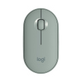 罗技(Logitech) LOGITECH PEBBLE无线鼠标-薄荷绿-PDD