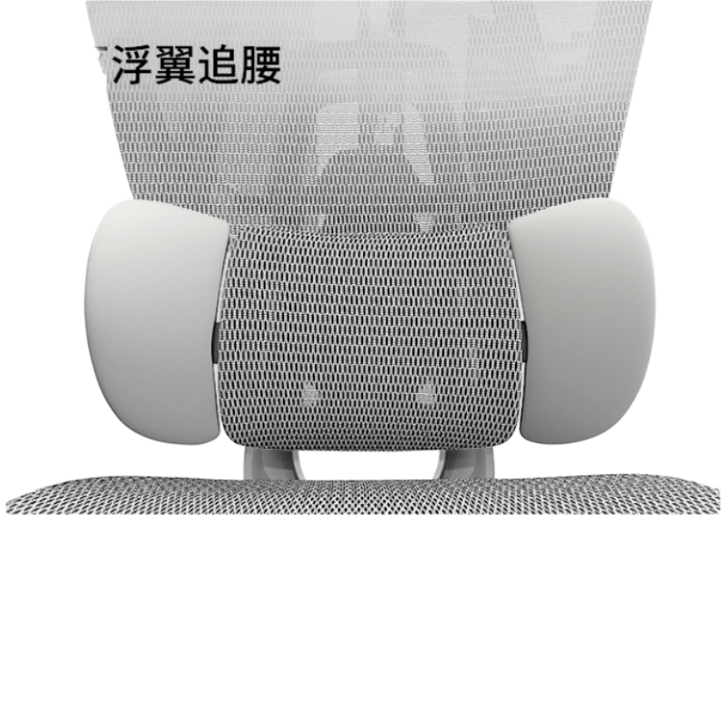 威百达人体工学椅久坐舒适办公椅子靠背椅家用电脑椅书房电竞座椅 尼龙脚-高配款+黑框黑网高清大图