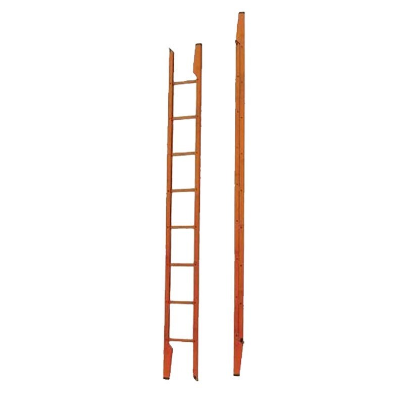 消防器材 3.1米竹质单杠梯