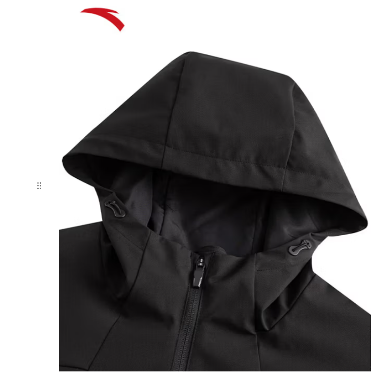 安踏(ANTA)无氟防泼水运动外套男士2026春夏新款休闲夹克上衣152627613高清大图
