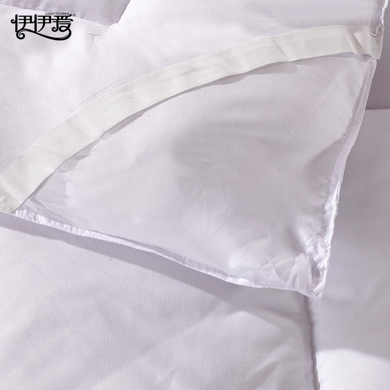 伊伊爱全棉防羽布纯白褥子 白色 150*200cm/YDJD0230374