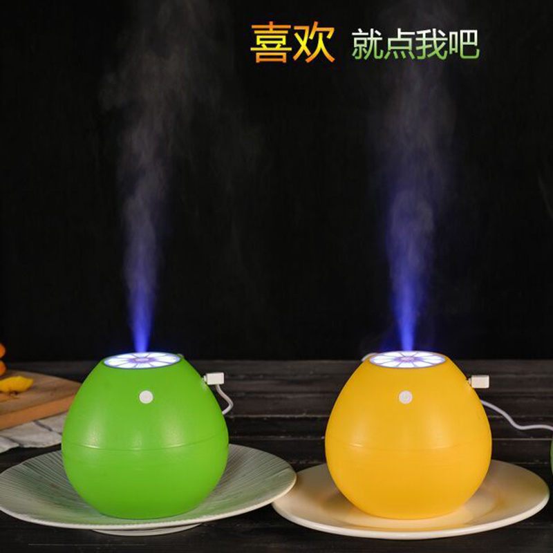 香薰加湿器空气净化插电恒湿油灯桌面净化补水无印加湿机空气便携薰炉静音增湿家用香薰