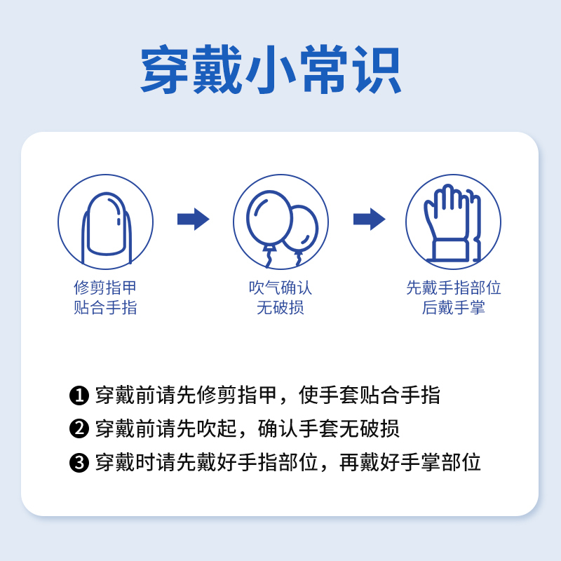 医用一次性医疗外科检查无粉白色橡胶乳胶手套无菌医生专用医用手套无菌专用食品级-(无粉)-20只-S码