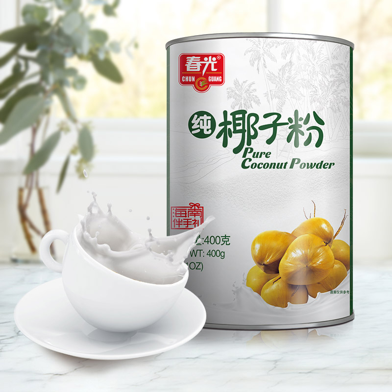 海南春光特产速溶椰子粉400g罐装伴手礼零食品高清大图