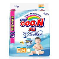 大王(GOO.N)婴儿纸尿裤 中号 M84片(6kg-11kg)