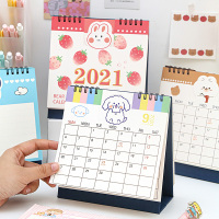 权夫人台历2025年创意简约小清新桌面摆件月历日历高考计划本