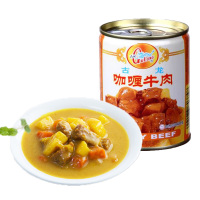 厦门古龙咖喱牛肉240g*1罐 军罐头户外速食肉类下饭食品