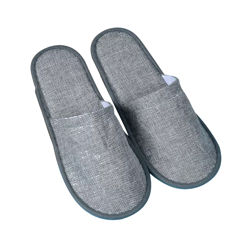 盛铁达 灰色拖鞋 STD-TX005 双高清大图