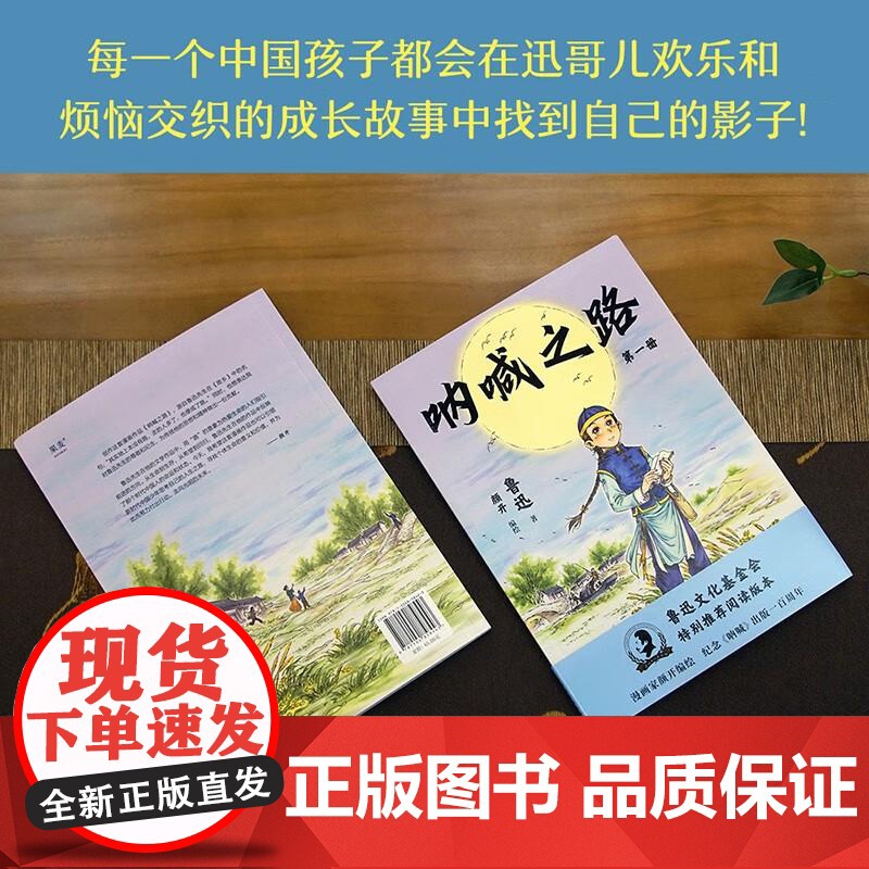 呐喊之路 第一册 鲁迅文化基金会阅读版本 国漫元老颜开主笔 漫画大语文 半小时熟读鲁迅经典 果麦文化高清大图